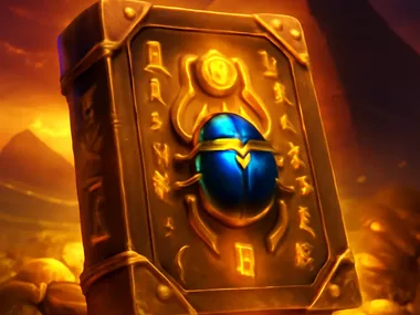 Mystery book slot artwork