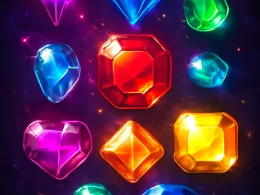 Star themed slot artwork